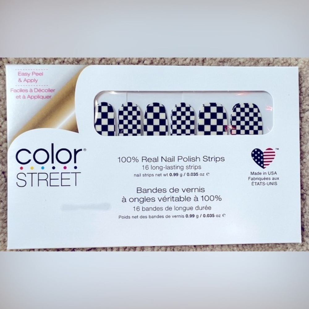 Unopened Color Street nail strips Check Yourself